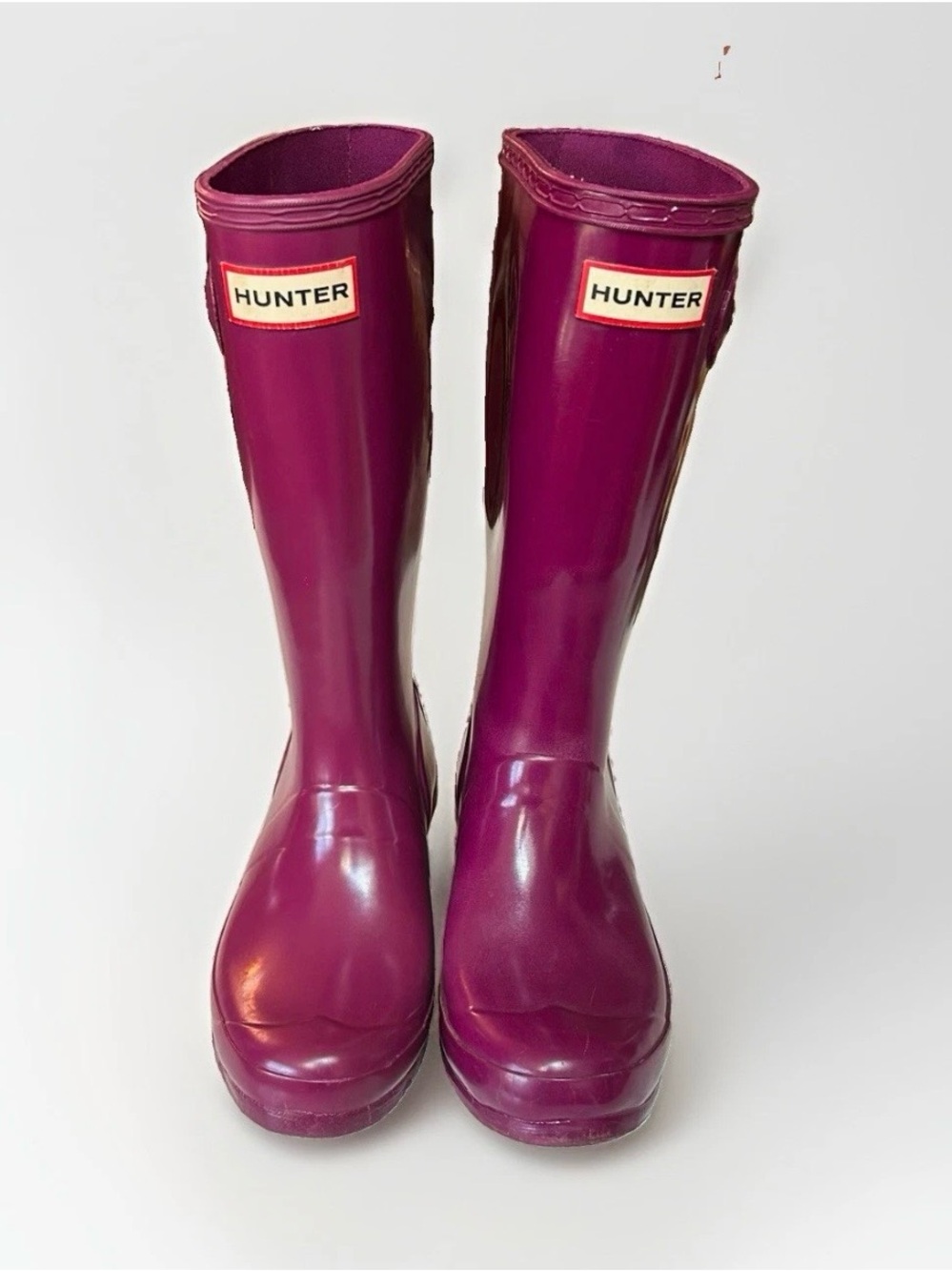 Hunter kids Magenta Tall Rain Boots